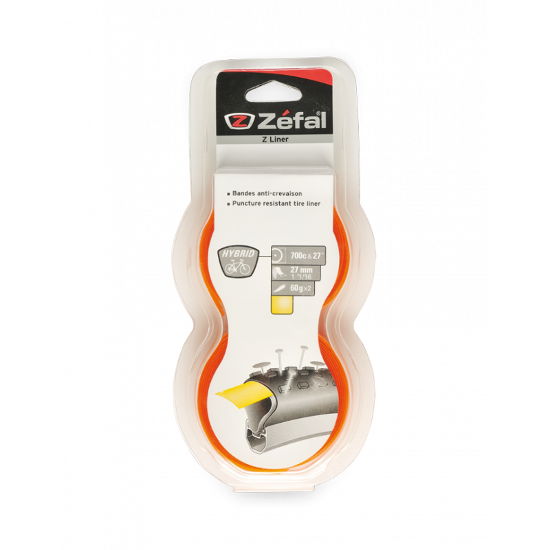 Zefal Z Liner Hybrid/Gravel 27mm Orange - Packaging