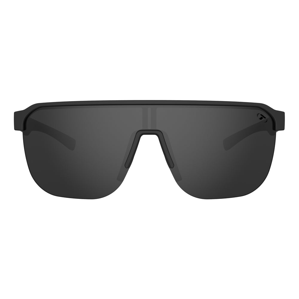 Tifosi Sanctum SL Sunglasses Blackout with Smoke no Mirror Lens
