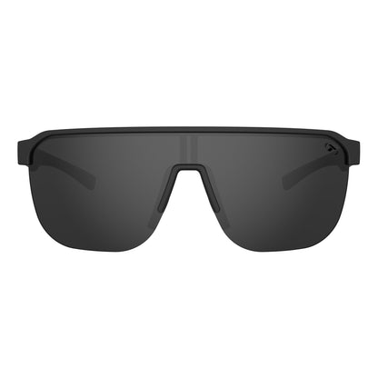 Tifosi Sanctum SL Sunglasses Blackout with Smoke no Mirror Lens
