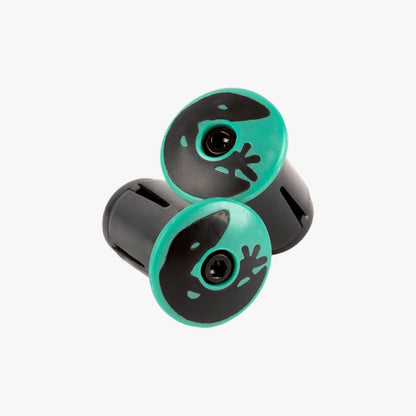 Lizard Skins DSP Ultra Bar Tape Celeste - Plugs