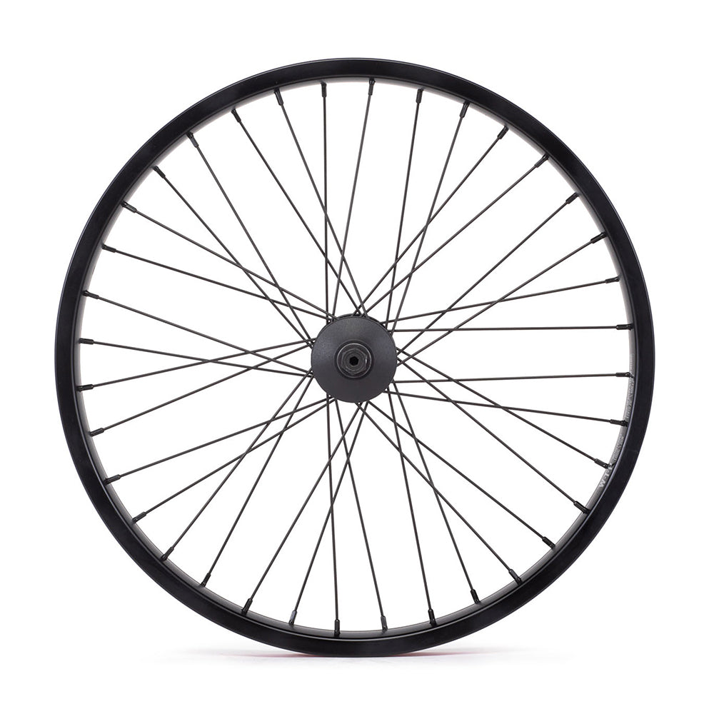 Wethepeople Helix 20" Front Wheel 3/8" Female Bolt, 36H, Incl. Nylon Hubguards