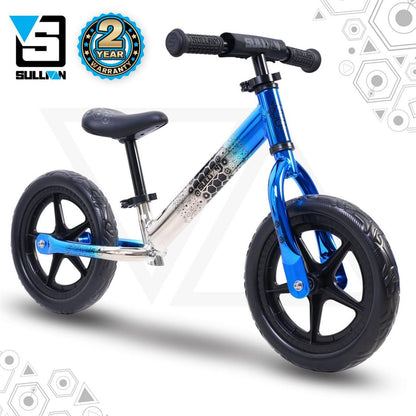 Sullivan Evade 12 Balance Bike Blue-Black-Silver