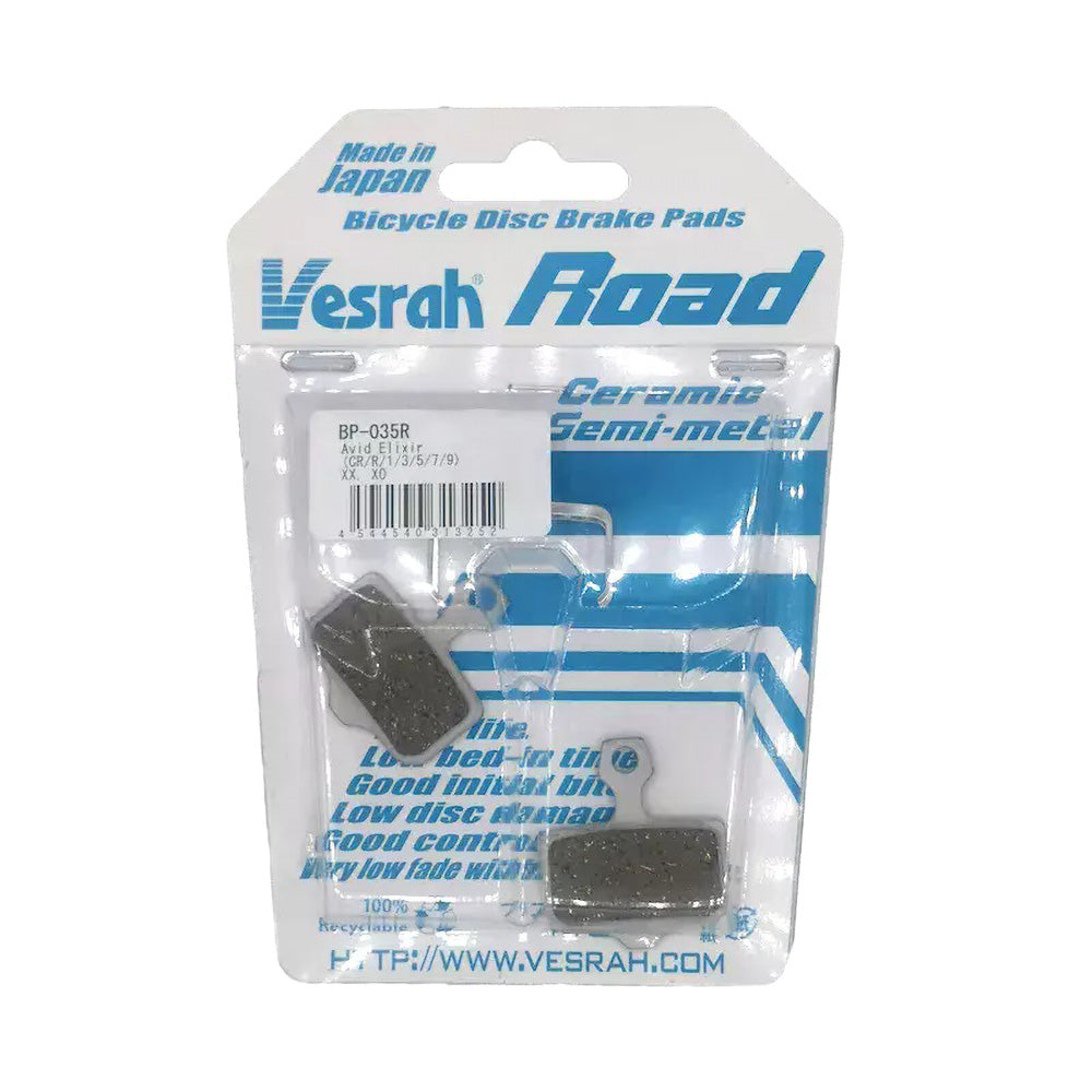 VESRAH Cycle Brake Pad - Road BP-035R