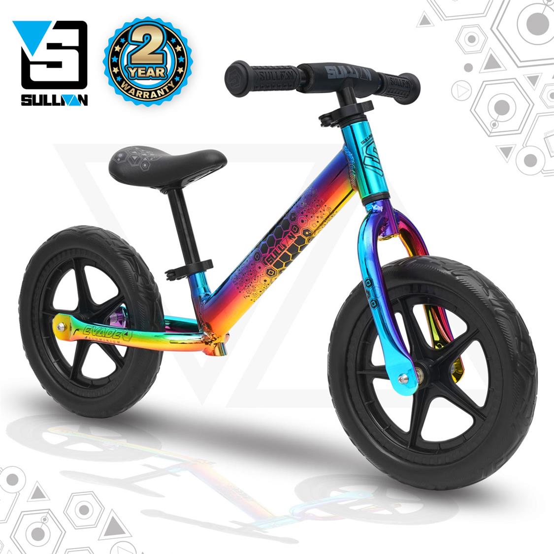 Sullivan Evade 12 Balance Bike Neo-Black