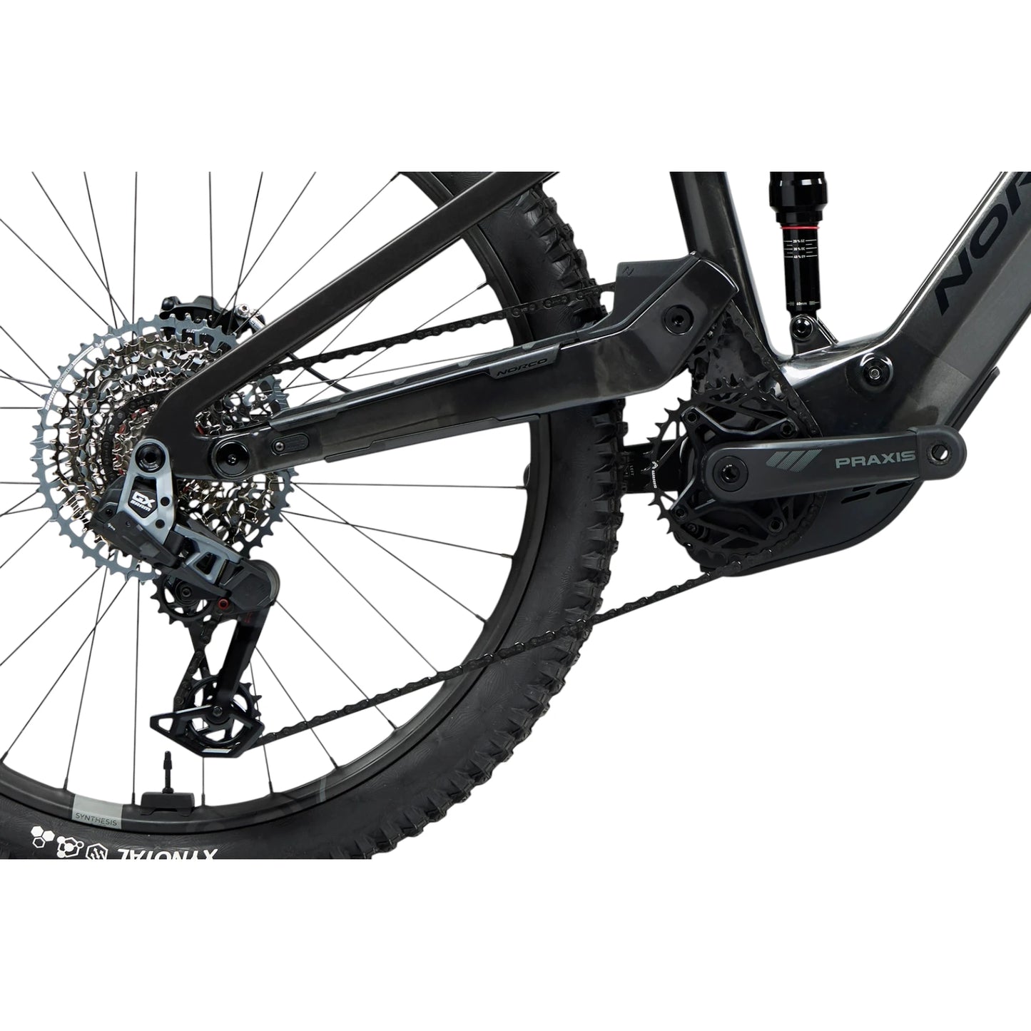 Norco Sight VLT CX C1 150 Drivetrain View