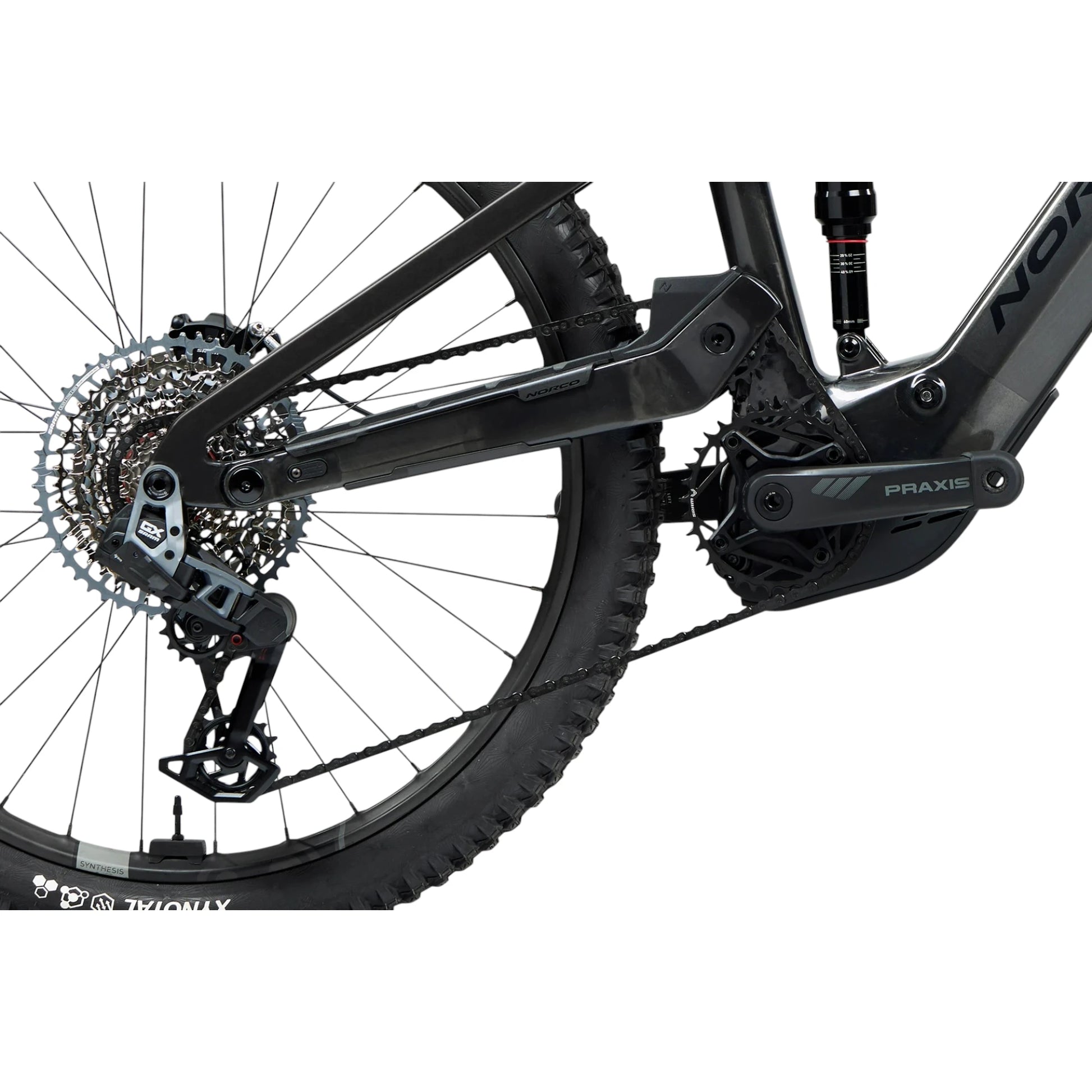 Norco Sight VLT CX C1 150 Drivetrain View