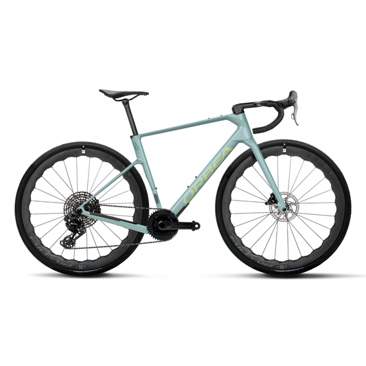 Orbea Terra Race M12 LTD 1X PWR 2027 Gravel Bike - Frozen Concrete