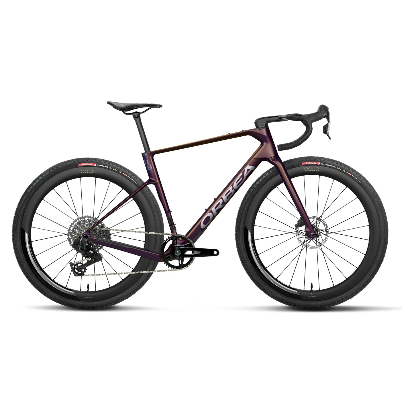Orbea Terra Race M31e LTD 1X - Sunset Carbon View